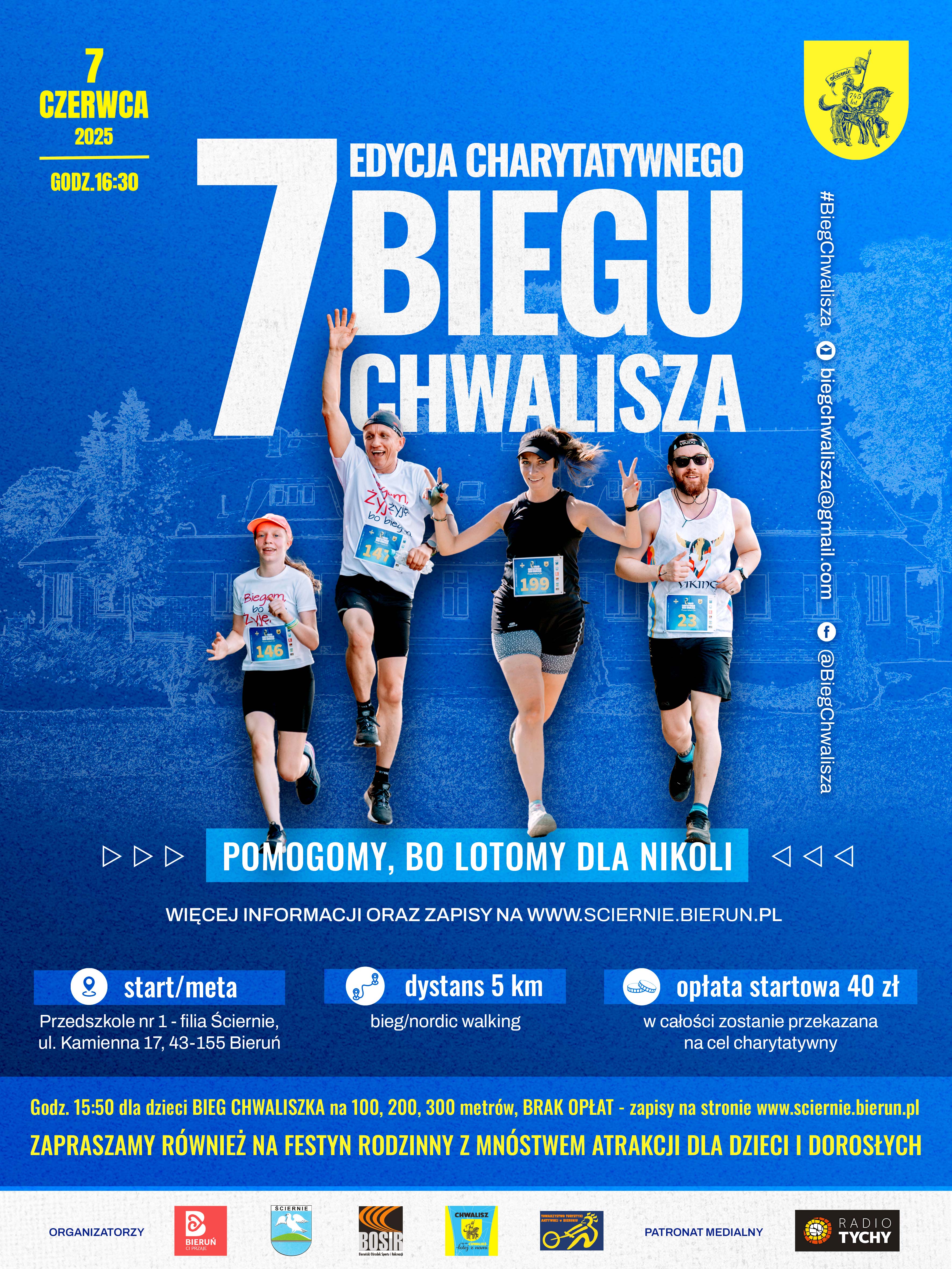 PLAKAT 2mega www 7 bieg Chwalisza
